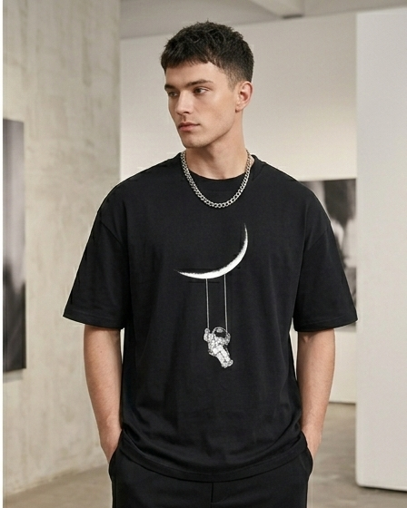 Astronaut Swing Oversized T-Shirt